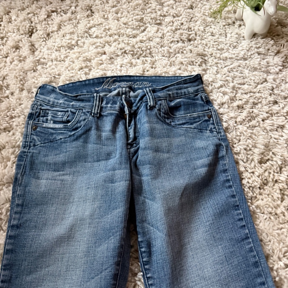 dELiA*s Classic super cute light blue denim pants Blue Boot Cut Jeans your wardr - Picture 4 of 7